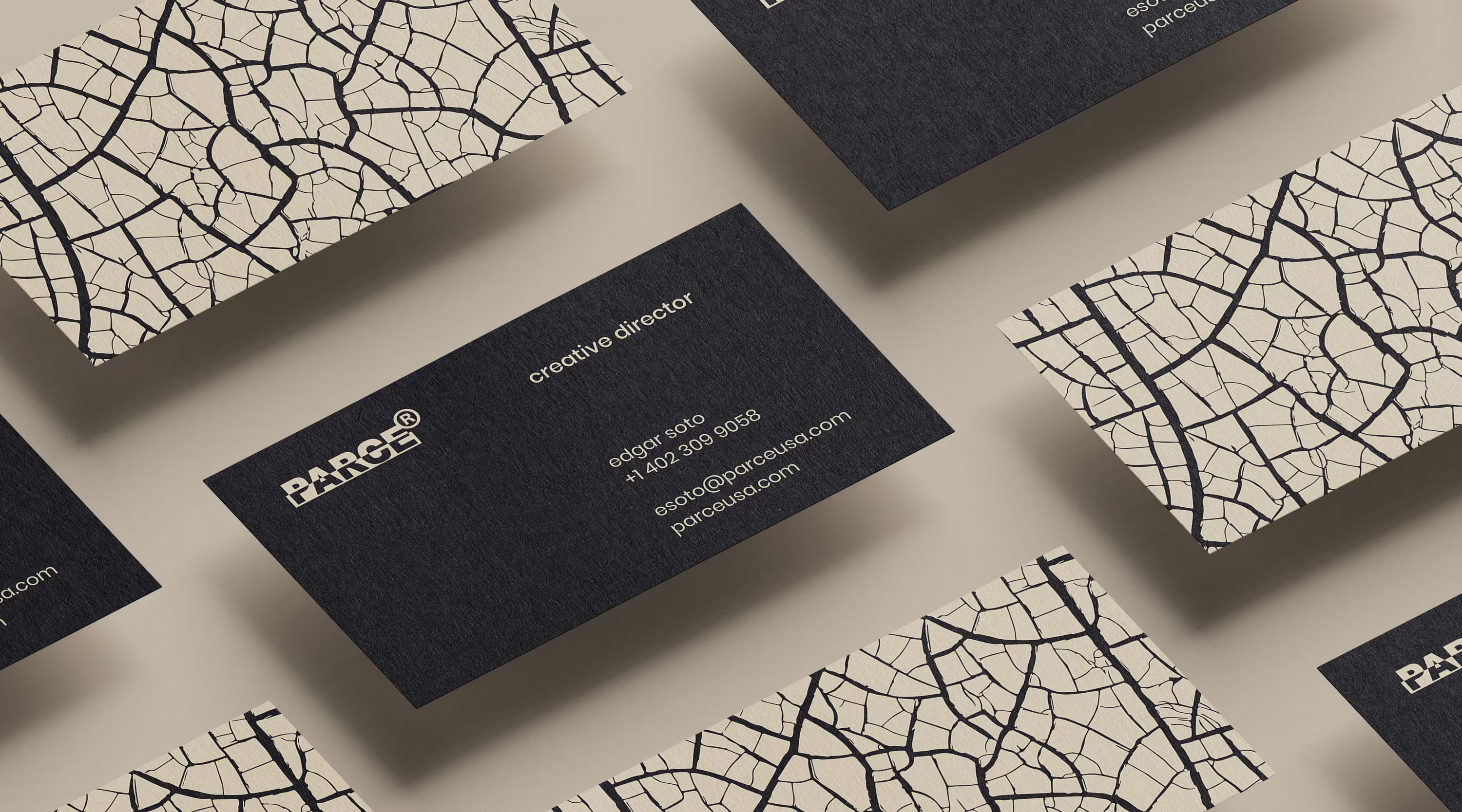Parce Zine business cards 